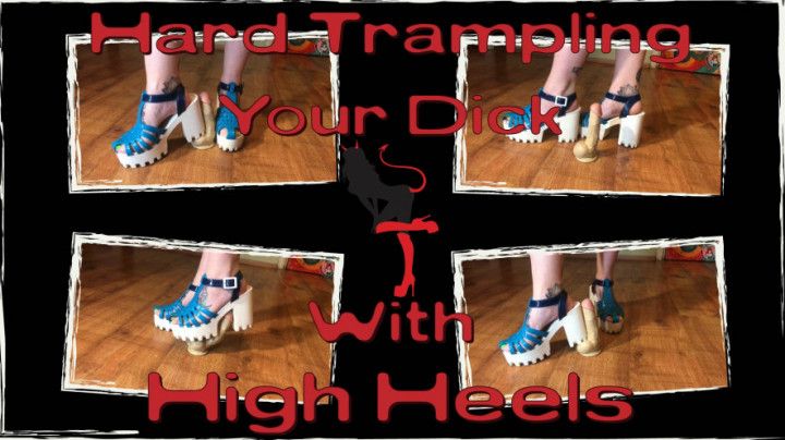 I Hard Trampling Your Dick And Balls With High Heels