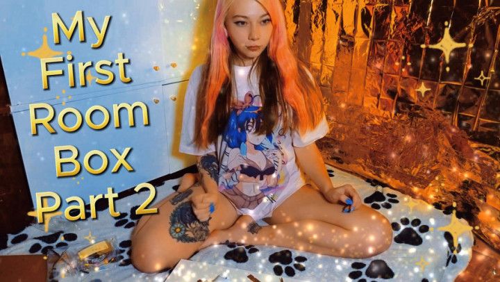 My First Room Box Part 2
