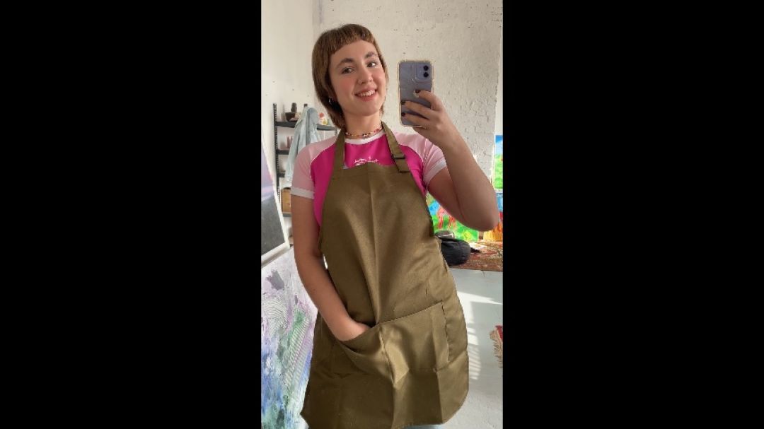 Me at my workshop &amp; doing clay vase