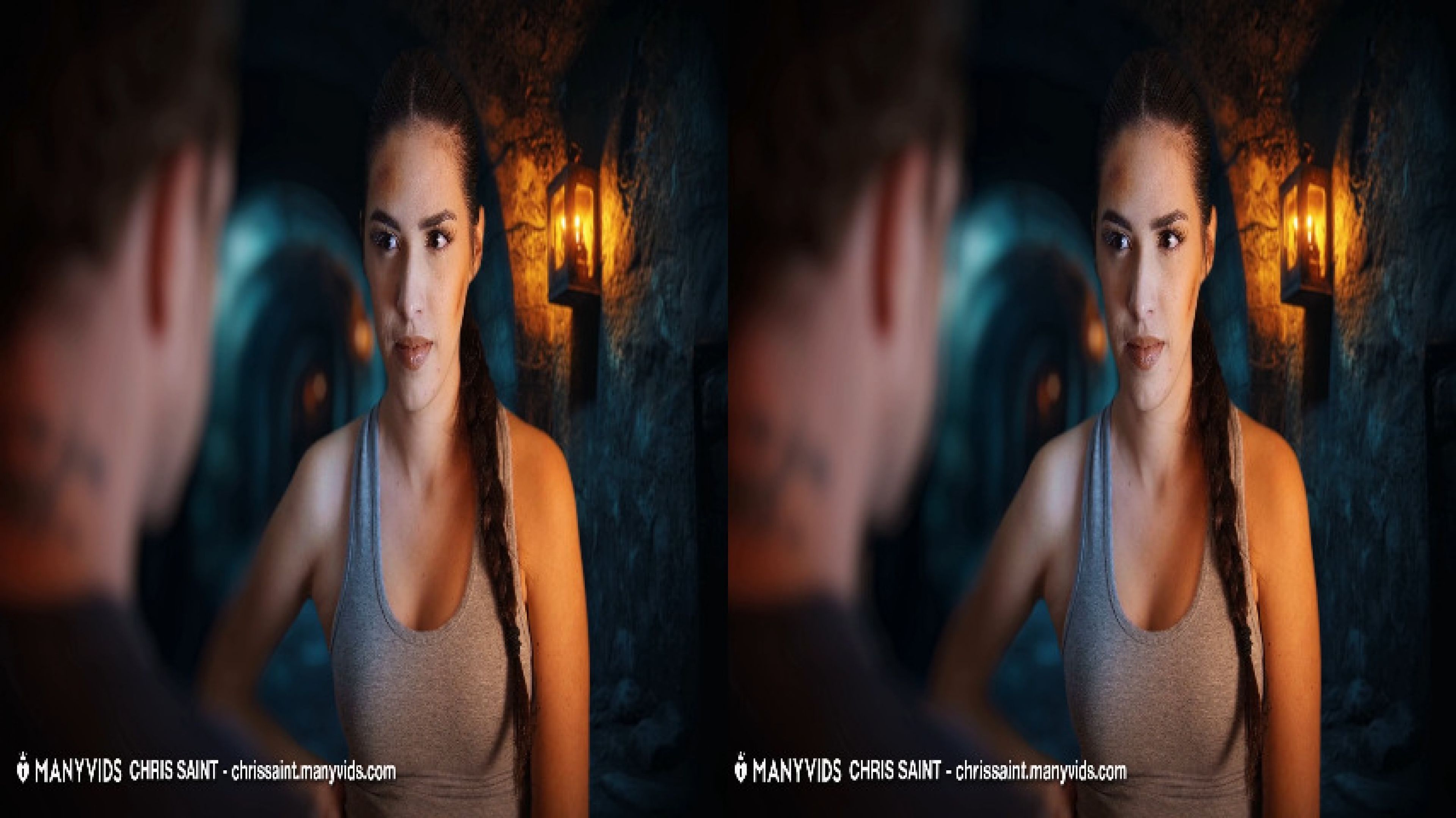 3D for VR - Tomb Raid-Her - Lara Croft Cosplay Sex Tape