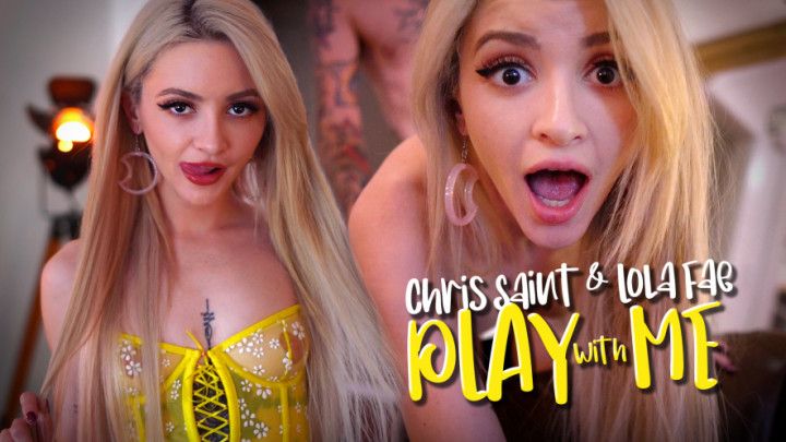 Cute Blonde Teen Lola Fae sucks and fucks Chris Saint