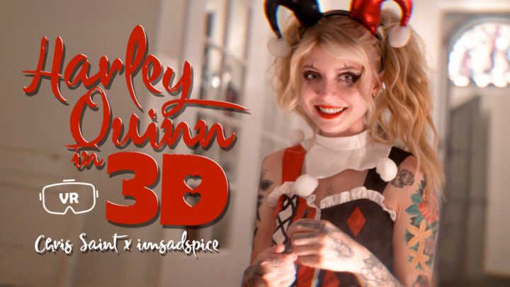 3D imsadspice &amp; Chris Saint - Harley Halloween Cosplay