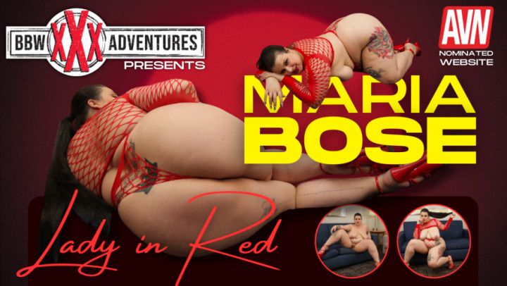 Latina BBW Maria Bose with Sexy Heels seduces you