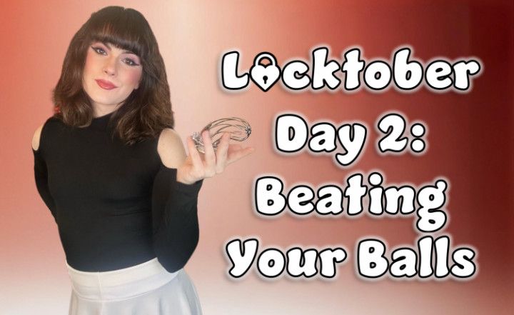 Beating your Balls Locktober Day 2