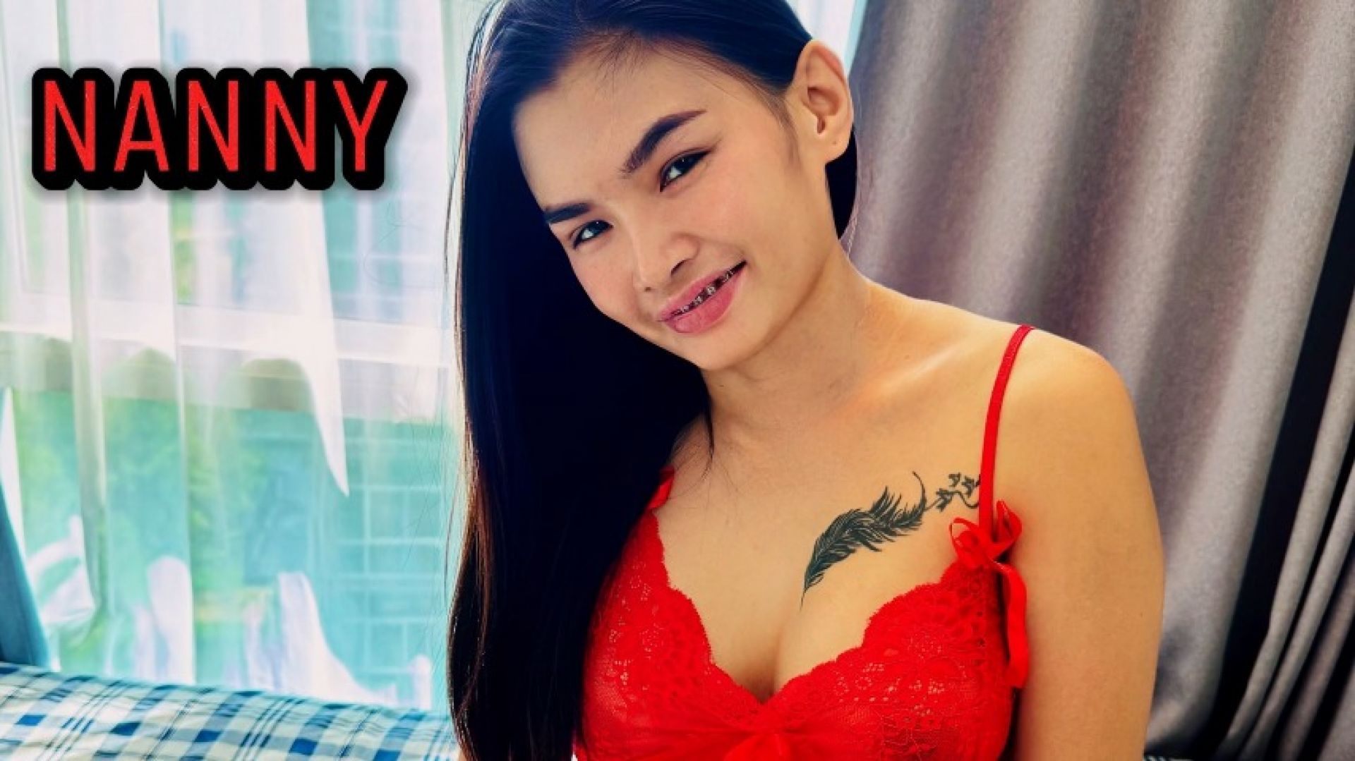 NANNY - My Rental GF Fills My Time Fucking When TV Broken