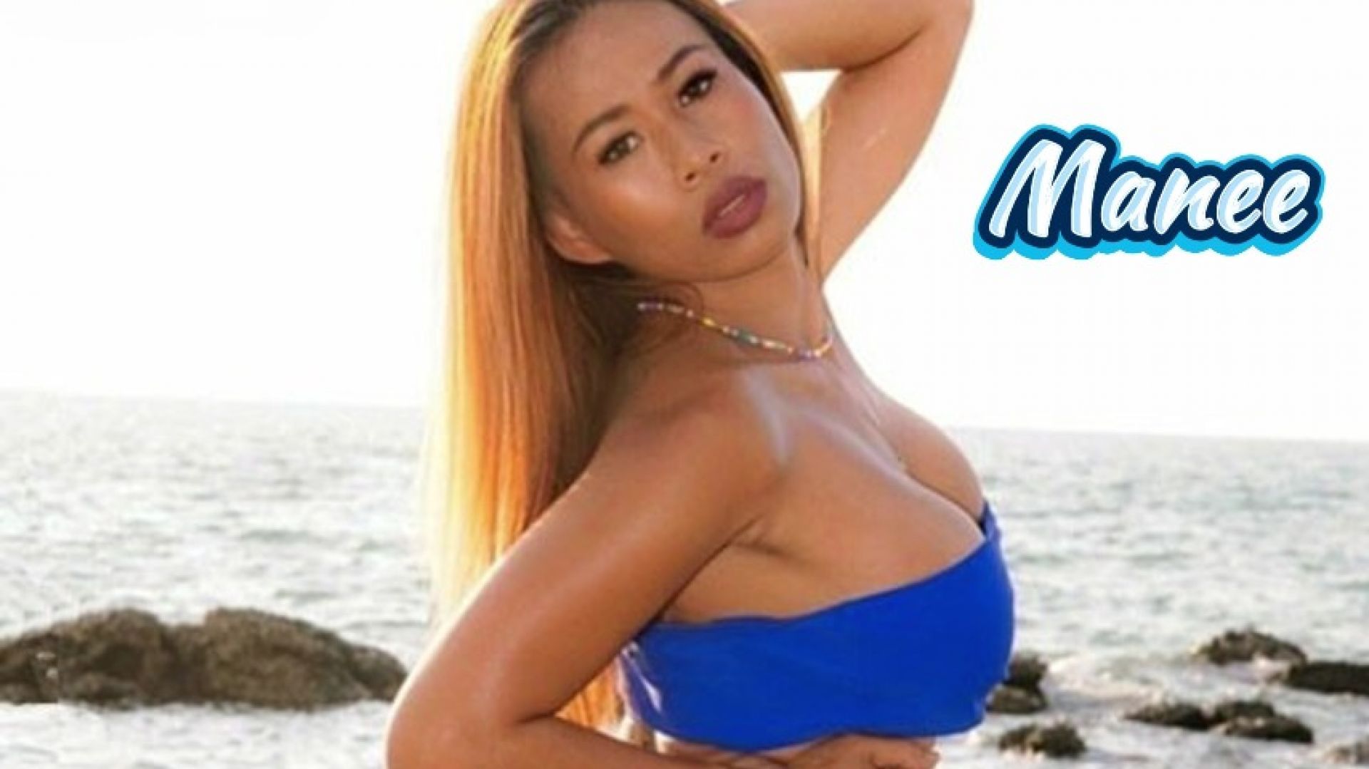 MANEE - Thai Milf Squirts Her Cum and Takes Sperm Facial