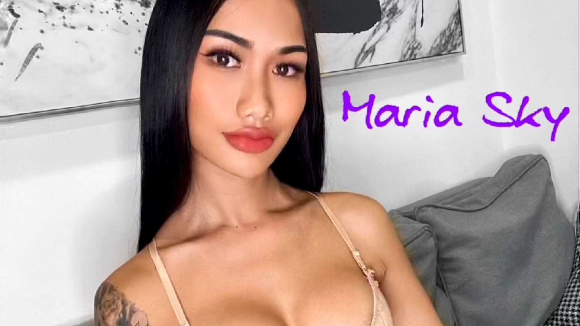 MARIA SKY - Taking His Anal Virginity