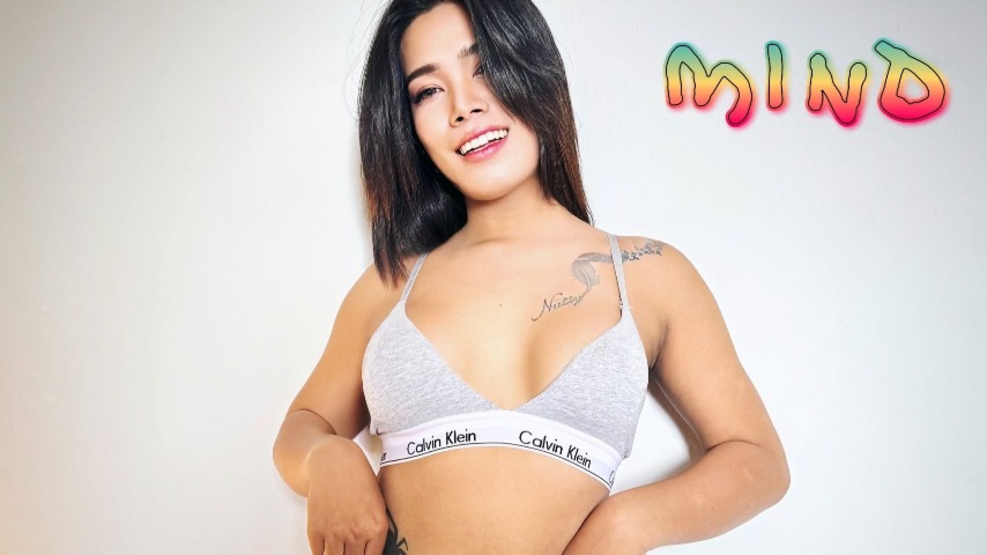 MIND - Struggles to Take Big White Cock Hardcore Pounding