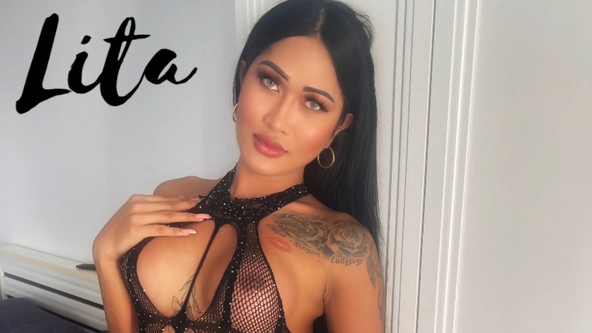 LITA - Fun Fuck with Smiling Ladyboy Ends in Cum Facials