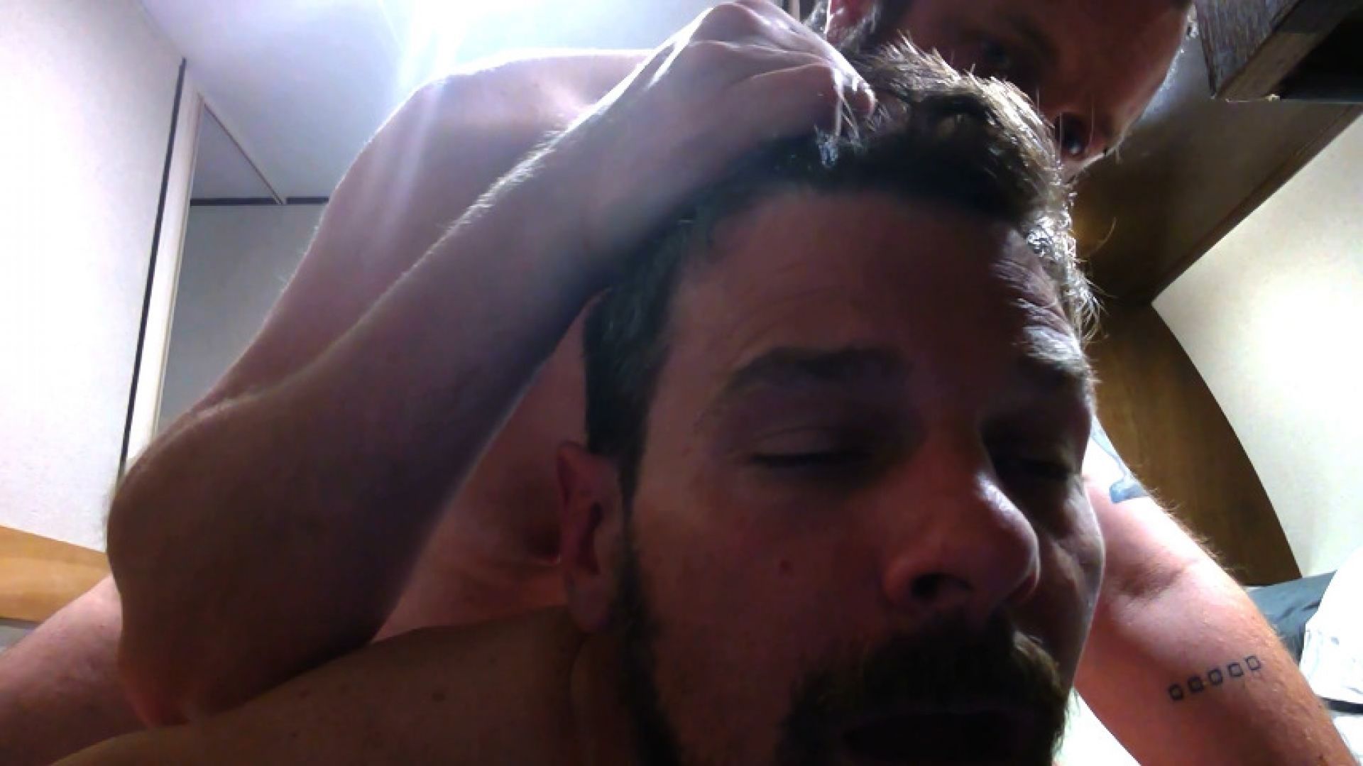 A rough and intimate time with step-Daddy Harlan - pt 2/2