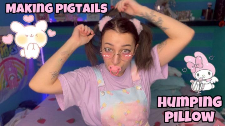 GOOD MORNING WITH ME! / MAKING PIGTAILS AND HUMPING PILLOW