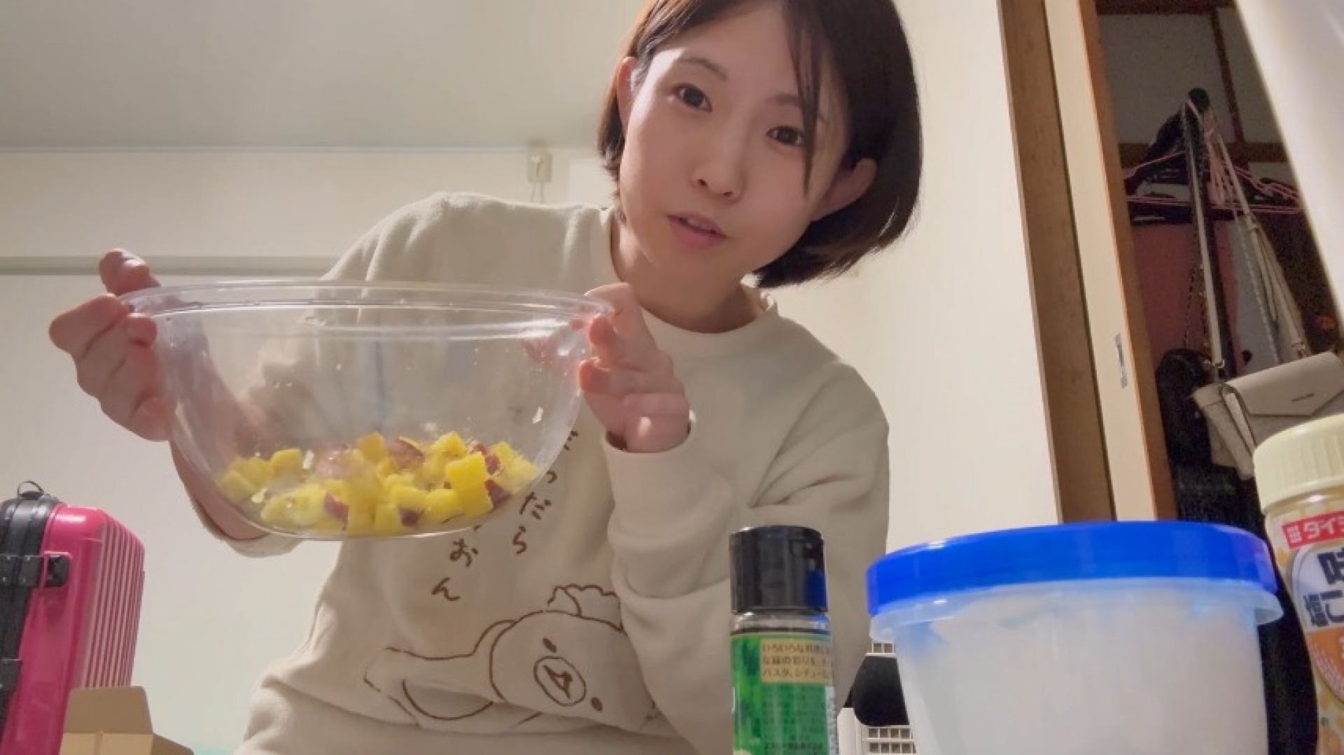 mako Make sweet potato salad