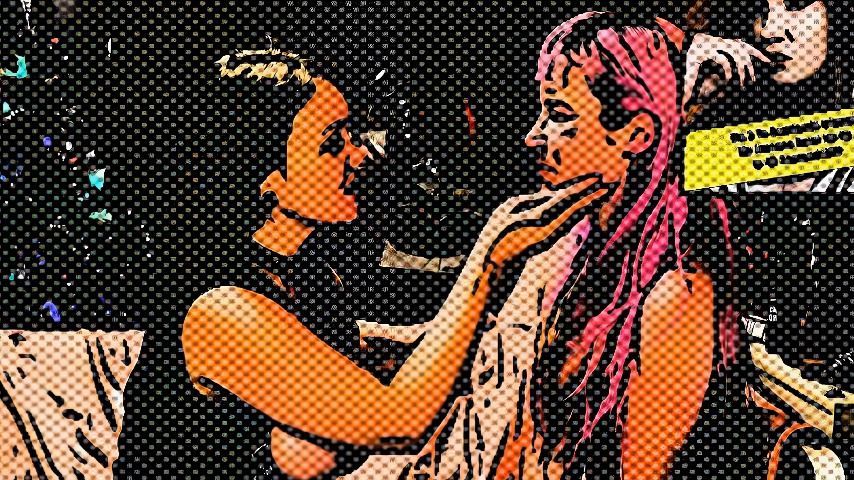 Lana and Natali Face Slap Re-Animated