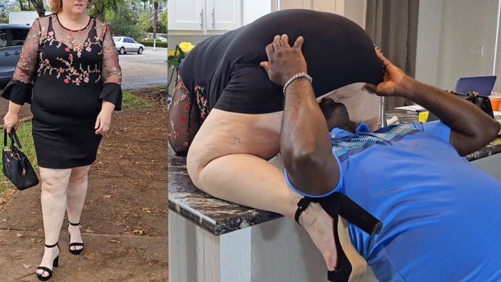 Stranger fuck big butt BBW SSBBW Milf