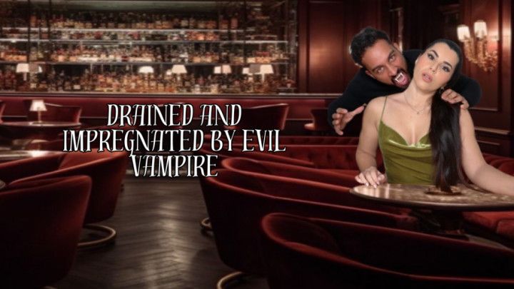 Drained and impregnated by evil vampire - Lalo Cortez and V