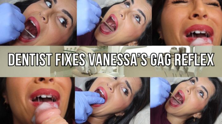 Dentist fixes Vanessa's gag reflex - Lalo Cortez and Vanessa