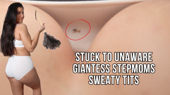 Stuck to giantess step-moms sweaty tits - Lalo Cortez and V