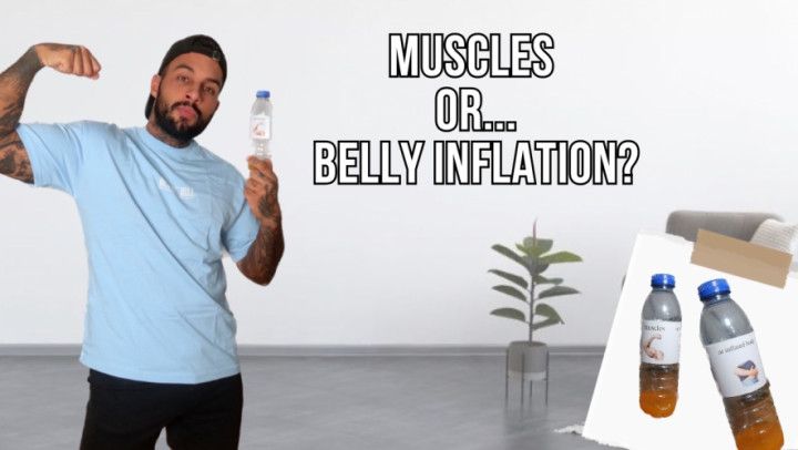 Muscles or belly inflation - Lalo Cortez