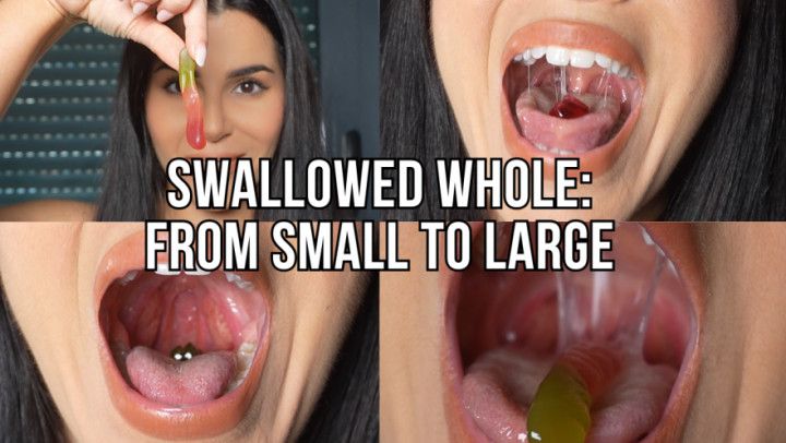 Swallowed whole: from small to large - Lalo and Vanessa