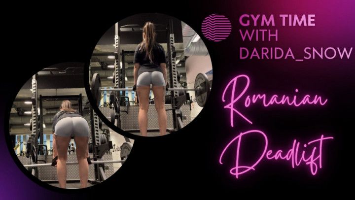 GYM time Romanian Deadlift