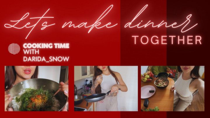 Let's make dinner together! SFW video