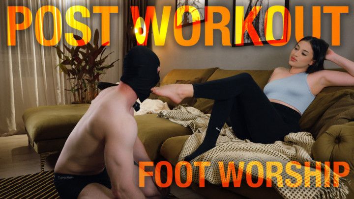 Post Workout Foot Worship