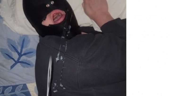 Public fucking with massive cumshot