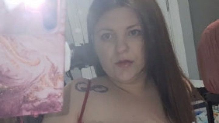 Amateur MILF Orgams Infront of Mirror