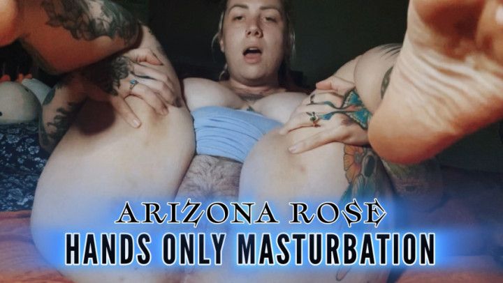 Hands Only Solo Masturbation BBW Bush Hairy Pussy