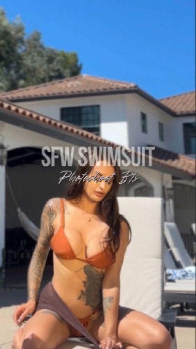 SFW Swimsuit Shoot BTS