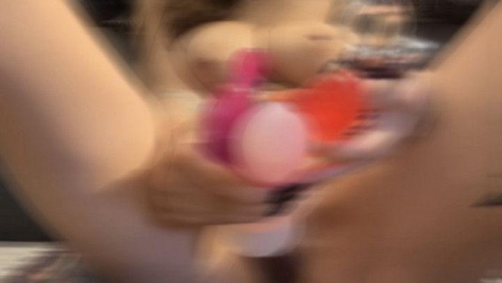 Five Toy Anal Training