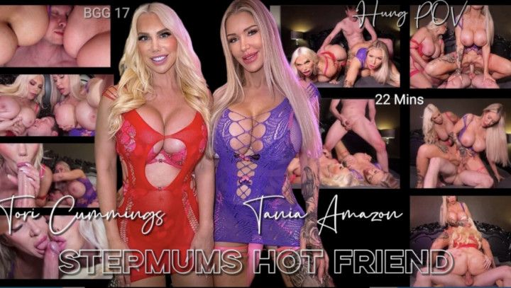 MY STEPMUM &amp; HOT FRIEND SEDUCED ME