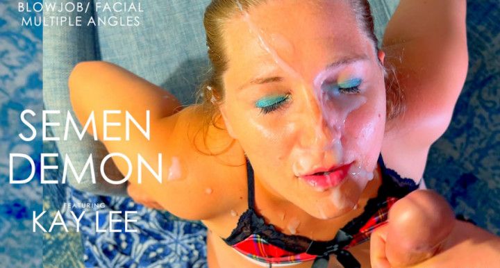 SEMEN DEMON - Facial for KayLee