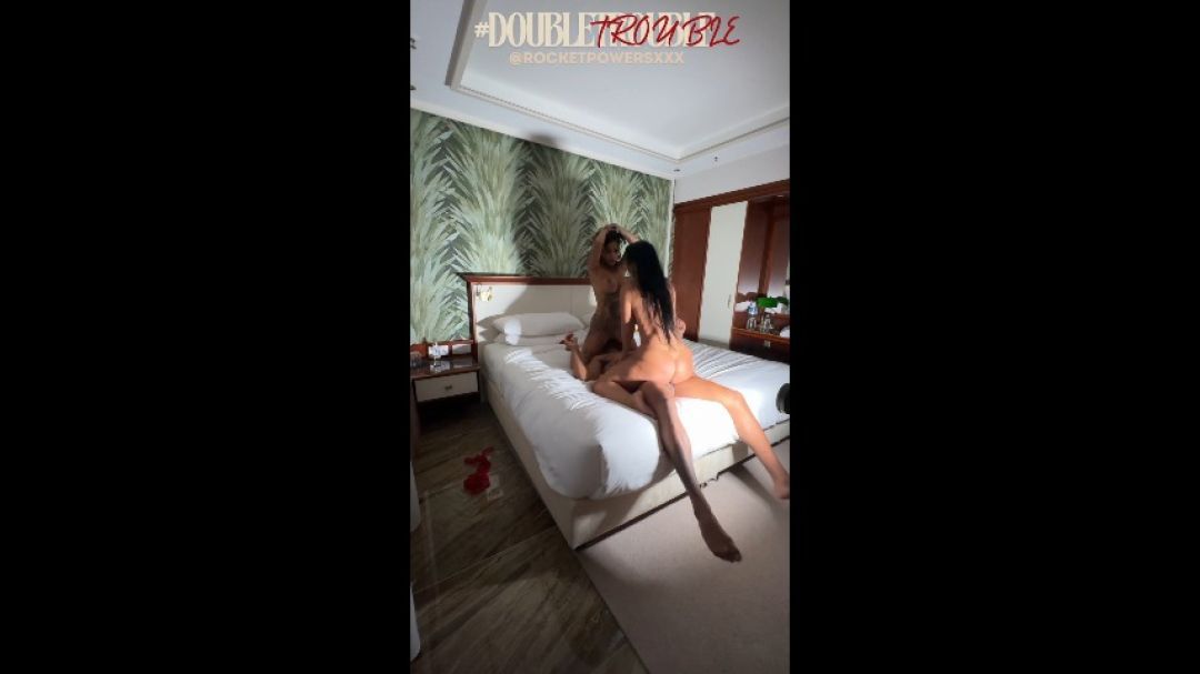 DOUBLE TROUBLE FT. TYRA RIDE X NADINE KERASTAS BTS