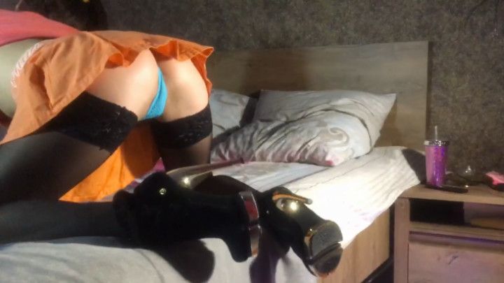 Student fucked &amp; got cum on tits