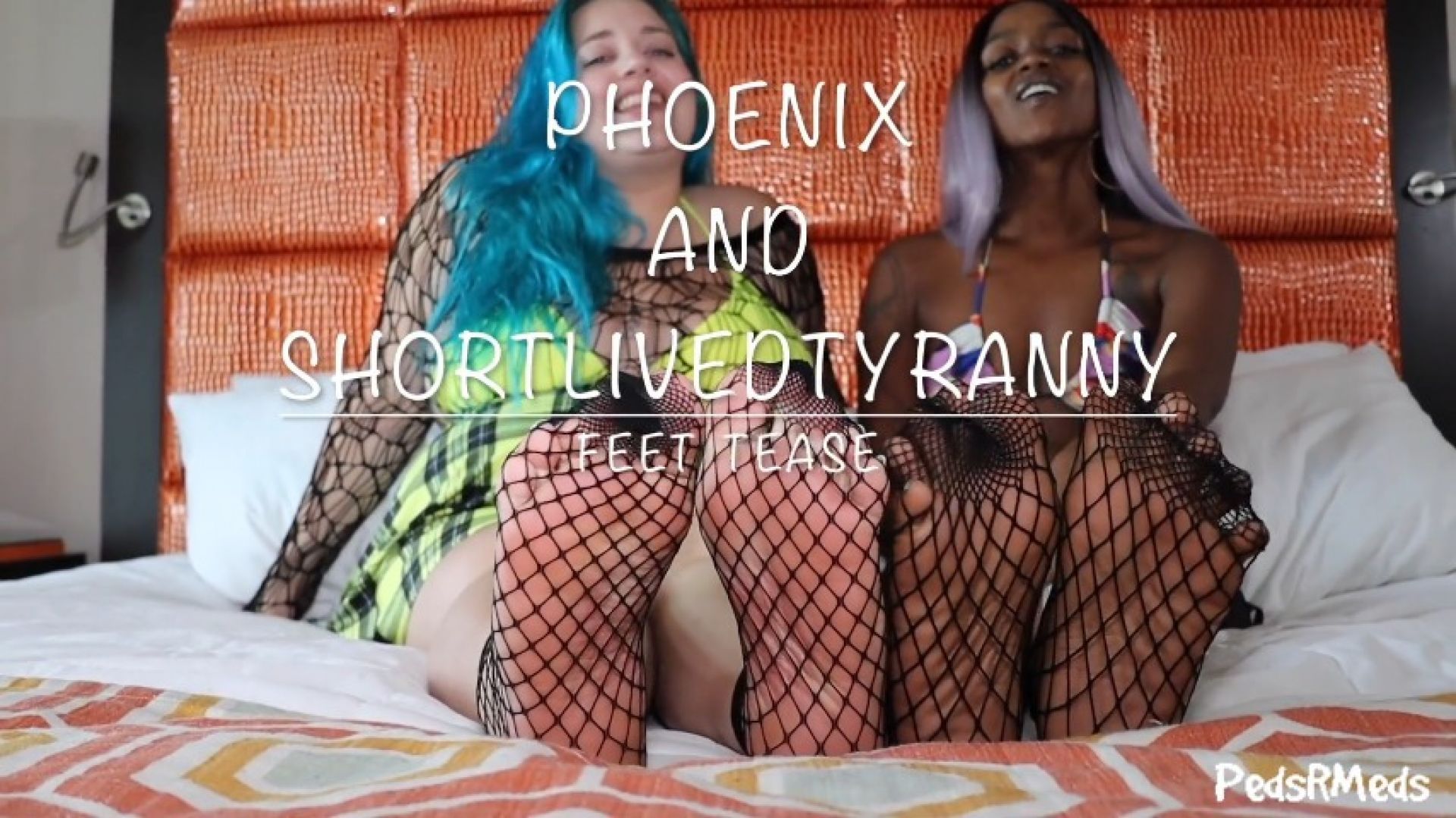Phoenix and ShortLivedTyranny Feet Tease