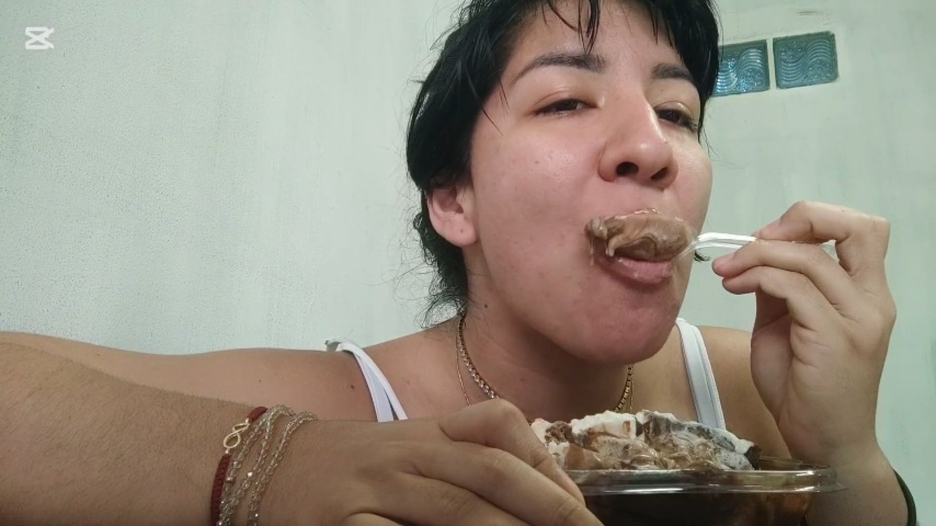 Just eating icecream