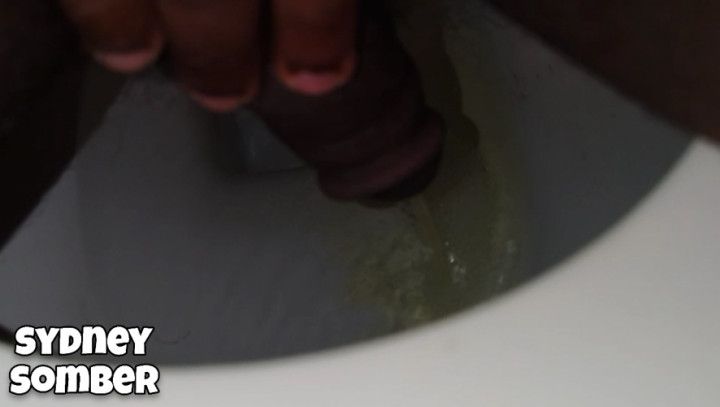 pee with a black girl