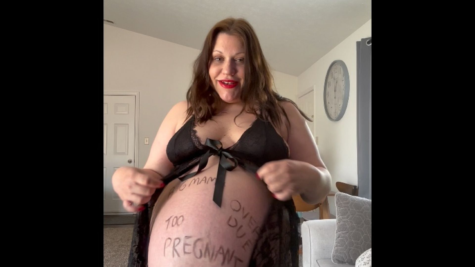 Pregnant stripper custom