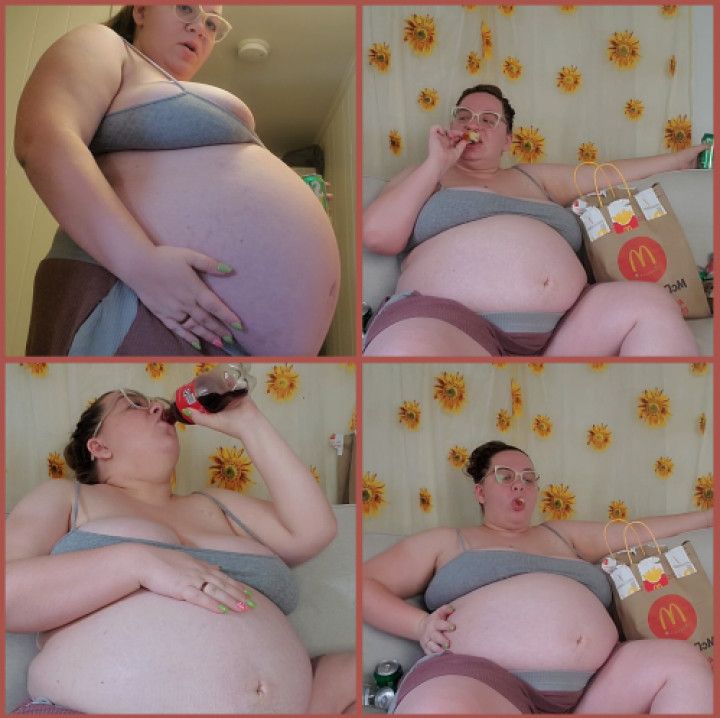 BITCHY BURPY PREGNANT SLOB