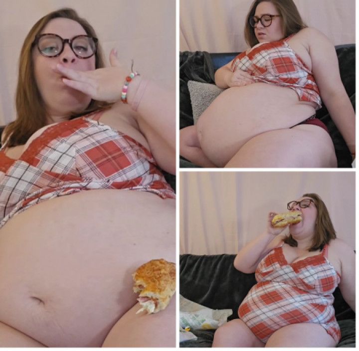 Pregnant and Stuffed With a Footlong
