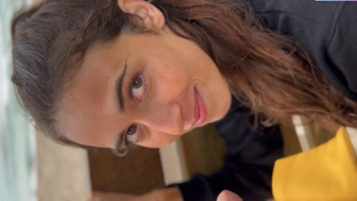 Sex in a vigilance tower on the beach