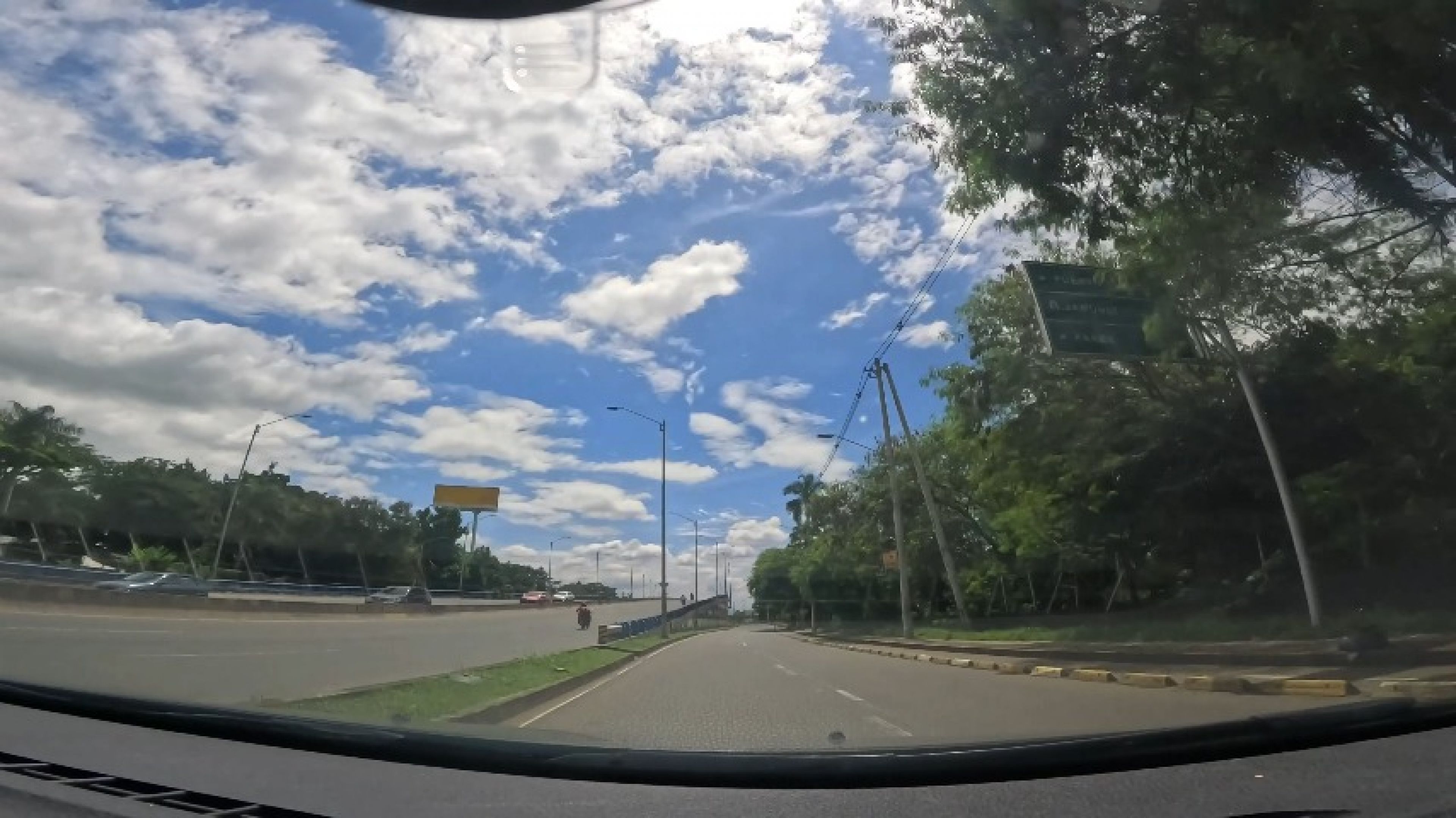 Chilling driving around my city