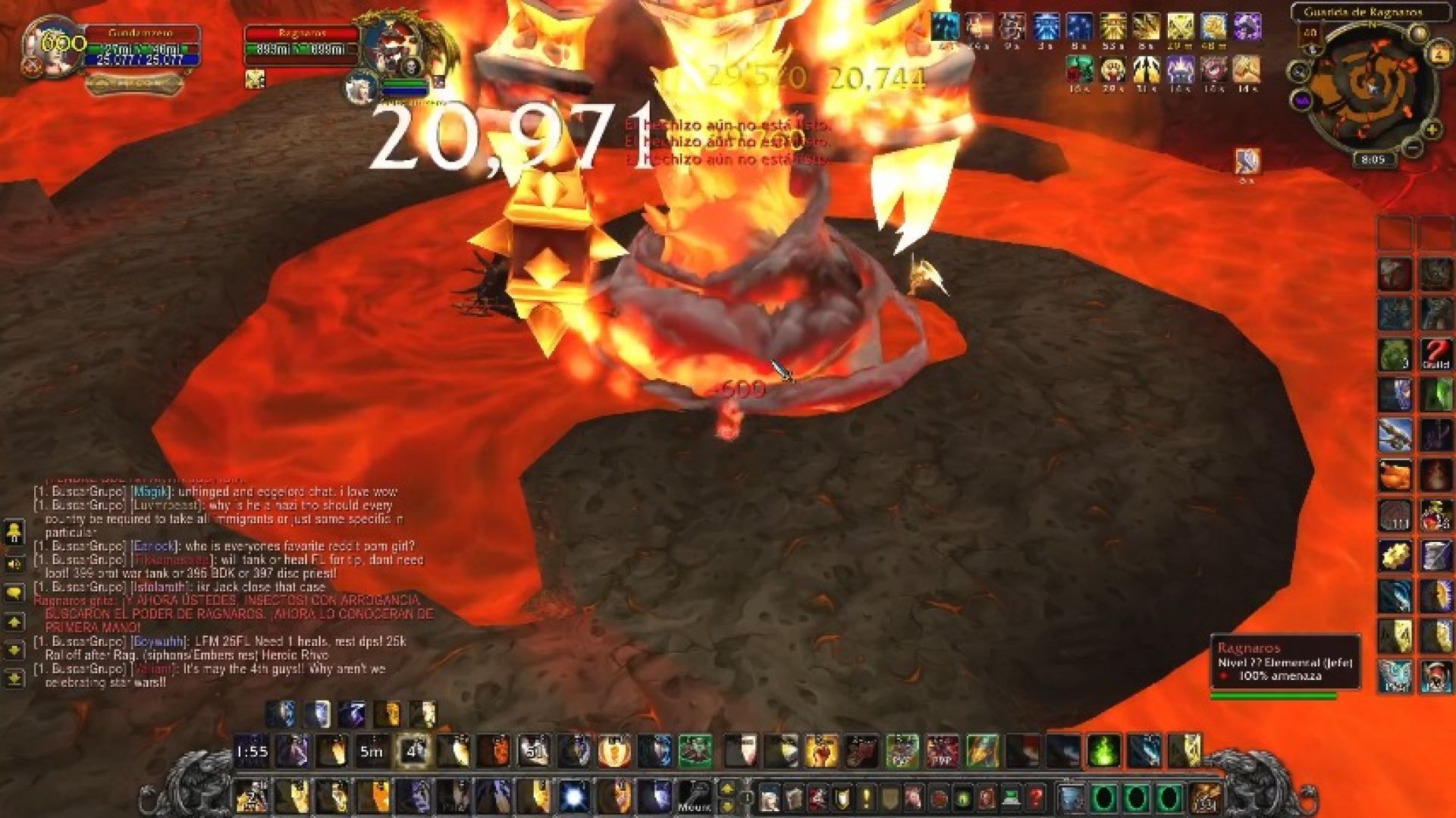 Farming Molten Core with my Pally