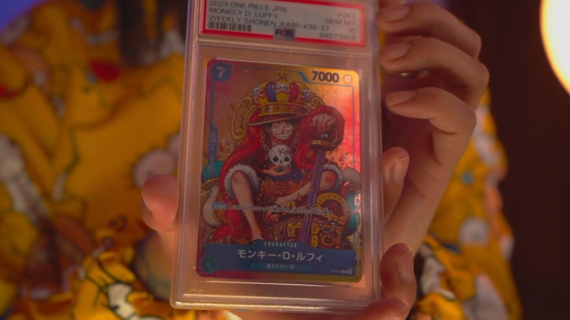 Showing off my most Rare One Piece Cards