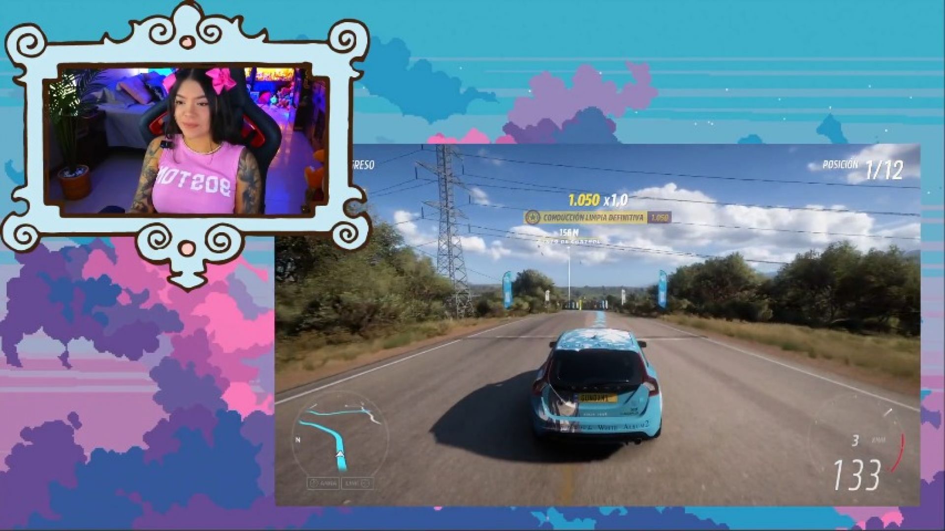 Racing on my Hatsune Miklu Atasha Volvo