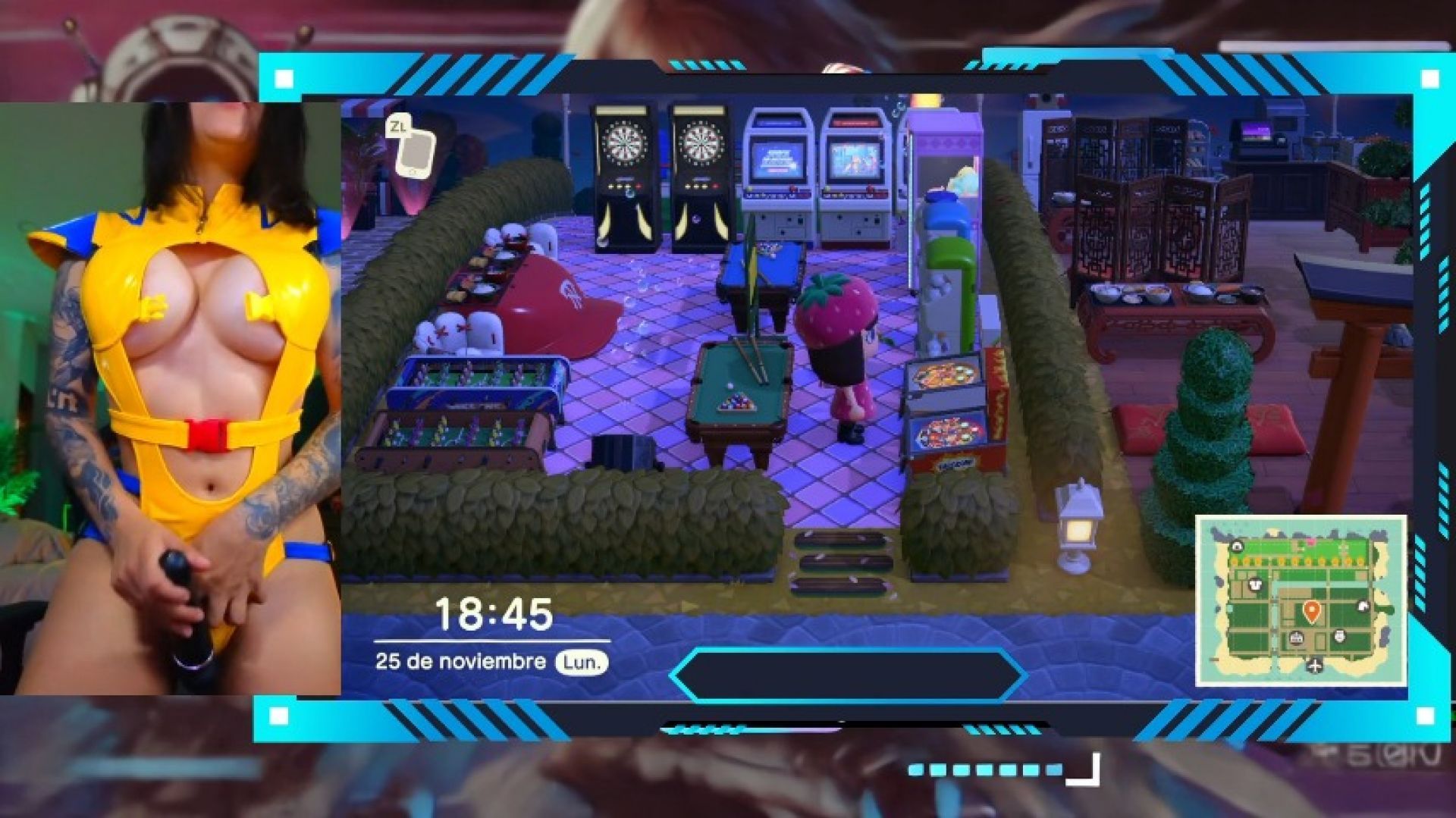 Wow Wolverine does a really good job as a webcammer gamer xD