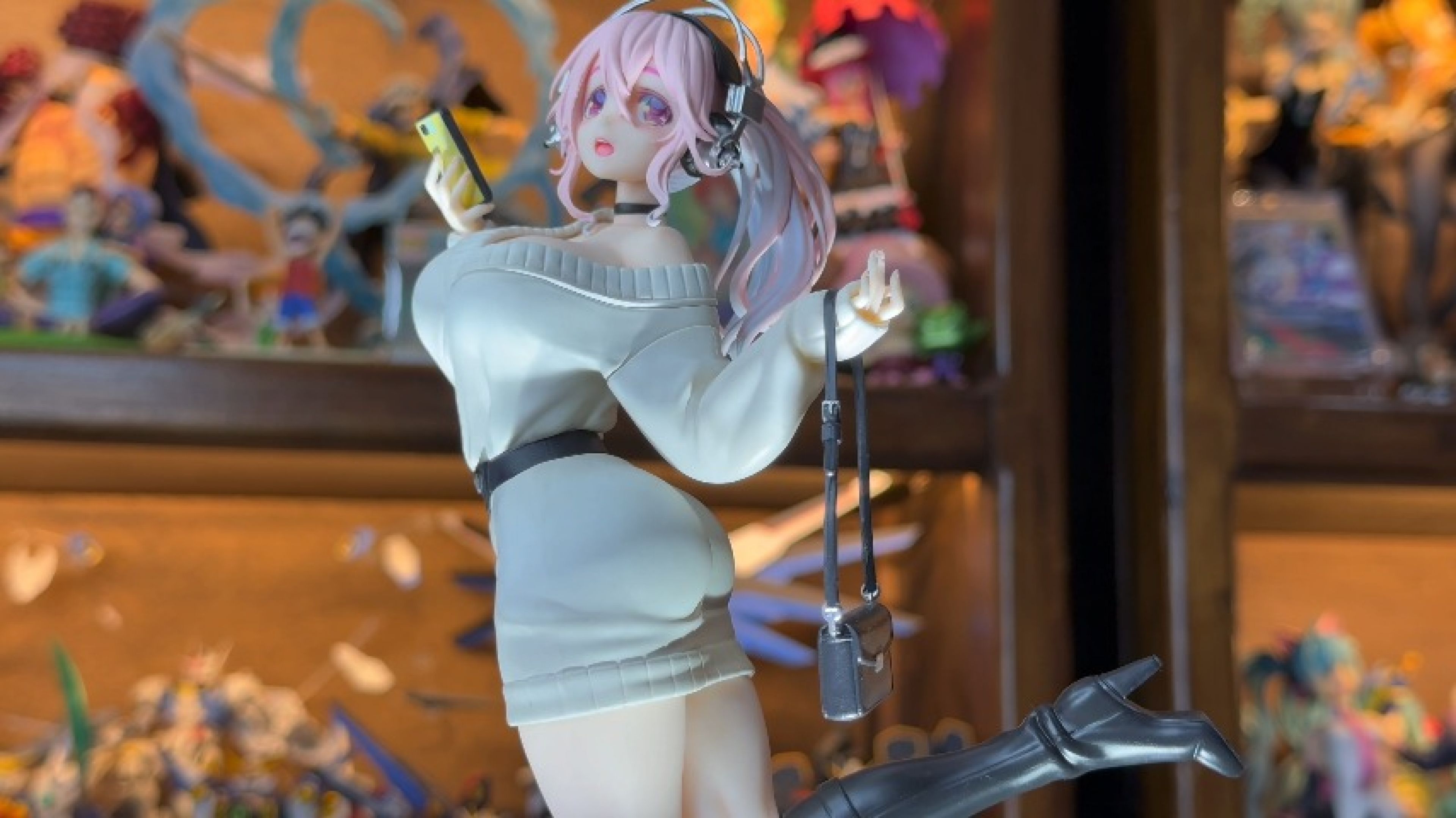 Furyu Super Sonico Winter Memories Trio Figure