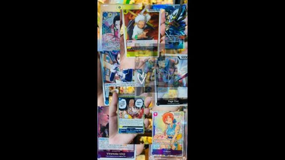 Tribute to my One Piece Tradig Cards