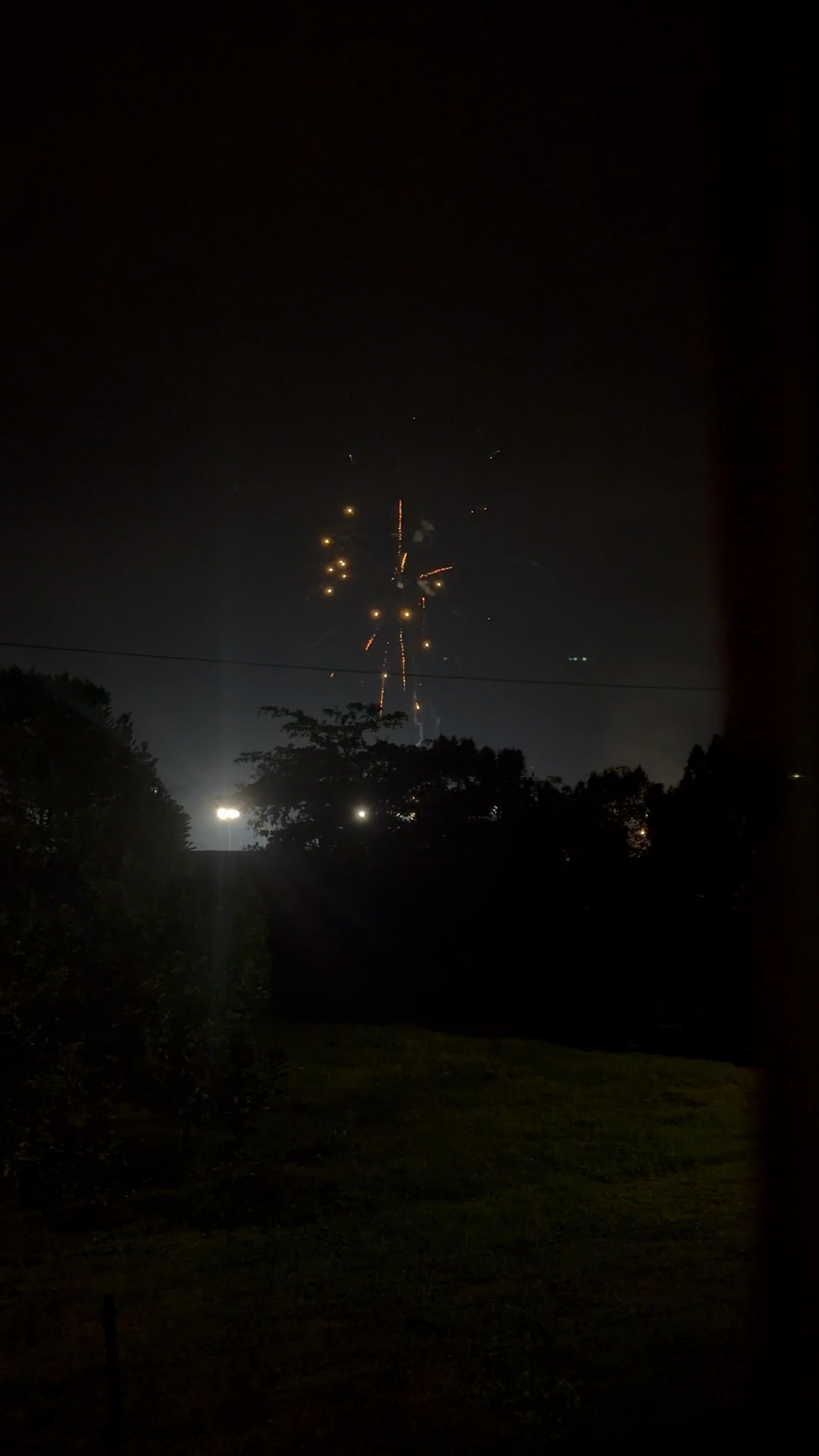 Happy New Year Fire Works